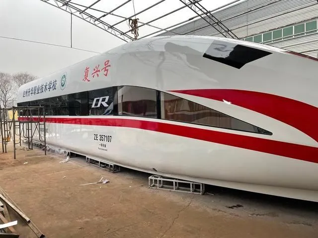 CRH380高铁模型